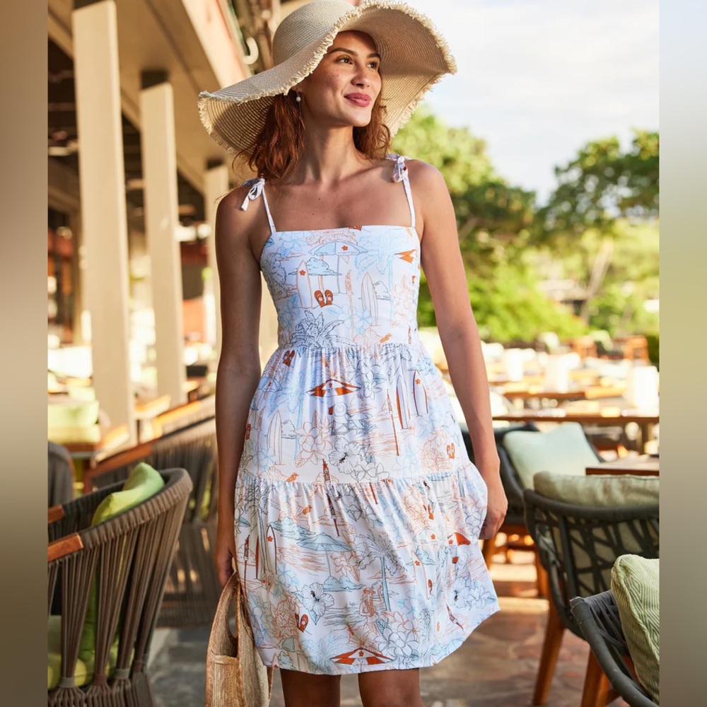 Kenny Flowers x Mauna Kea The Island Time Resort Mini Dress - XS & S